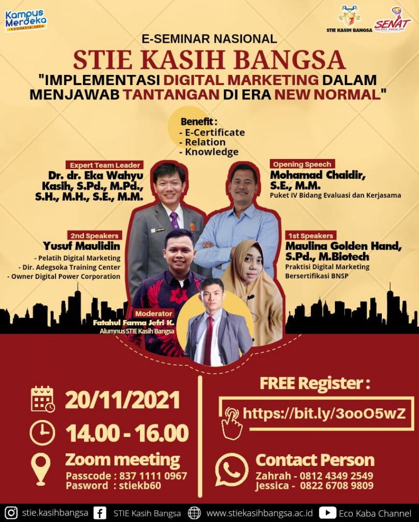 E Seminar STIE Kasih Bangsa 60 IMPLEMENTASI DIGITAL MARKETING DALAM